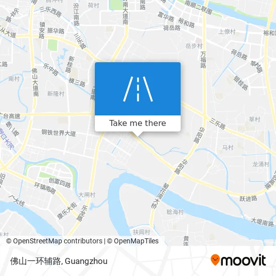 佛山一环辅路 map