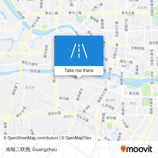 南顺二联围 map