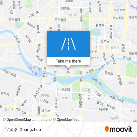 宝源路 map