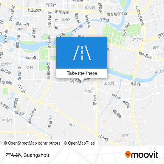 荷岳路 map