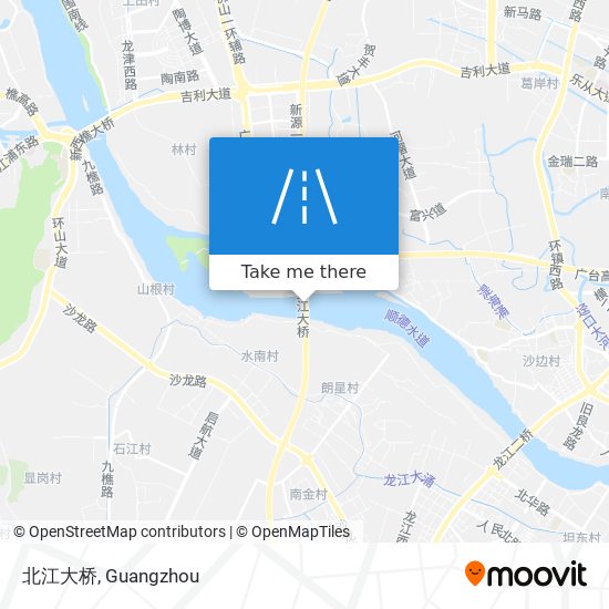 北江大桥 map