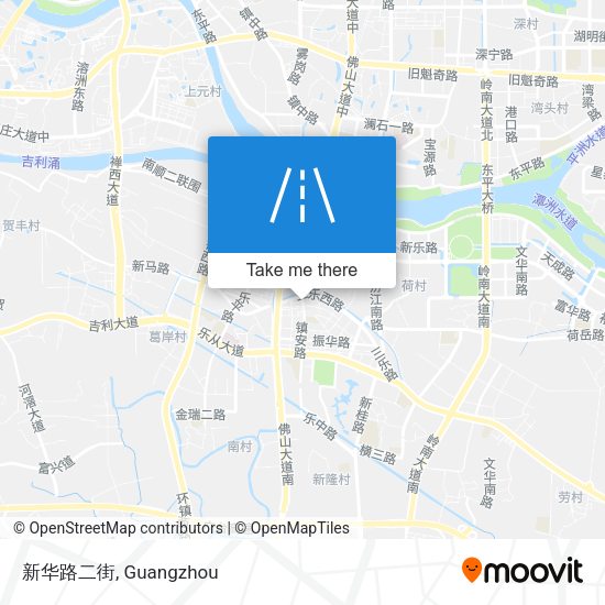 新华路二街 map