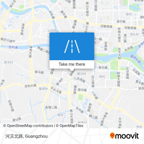 河滨北路 map