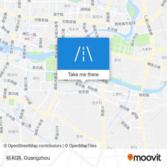 裕和路 map