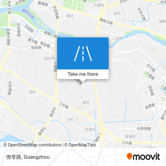 僚莘路 map
