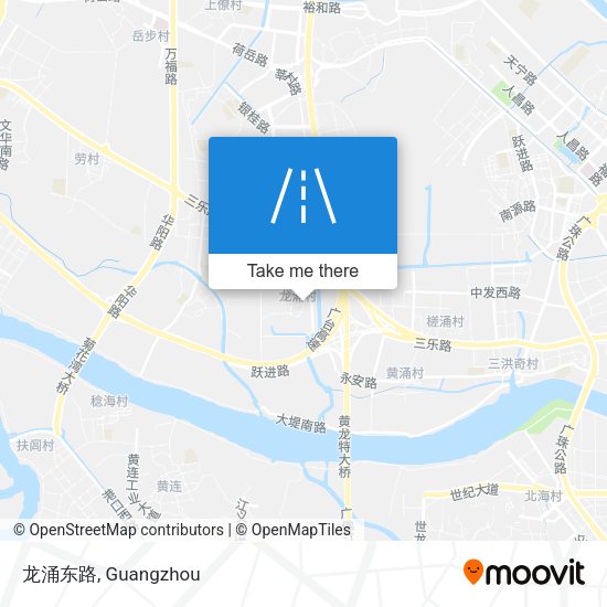 龙涌东路 map
