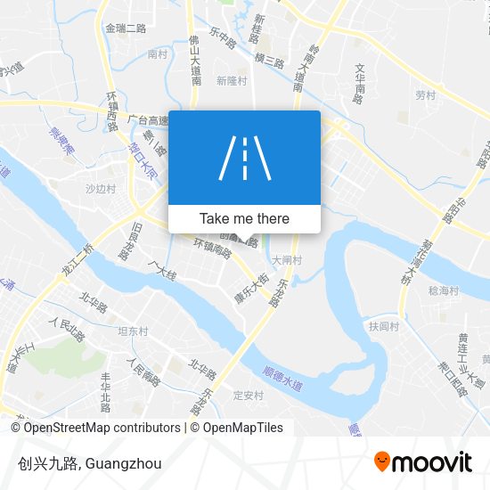 创兴九路 map