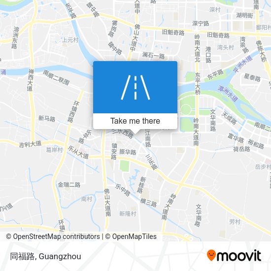 同福路 map