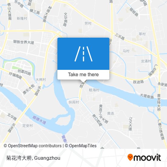 菊花湾大桥 map