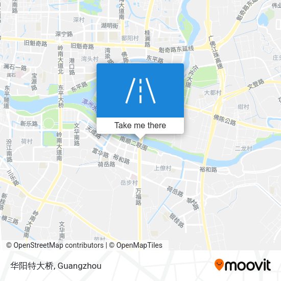 华阳特大桥 map
