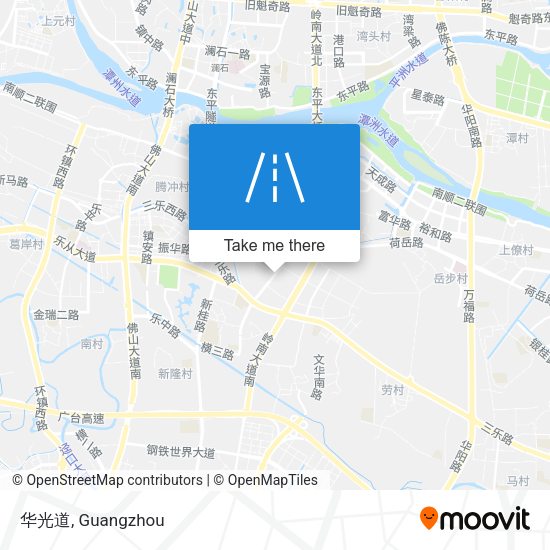 华光道 map