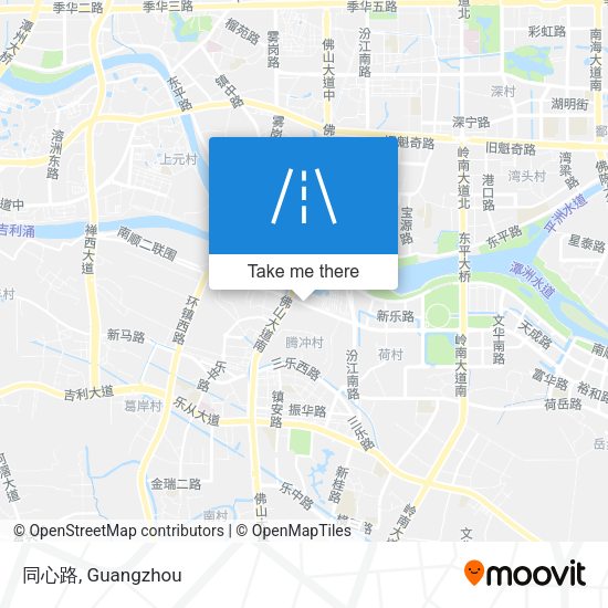 同心路 map