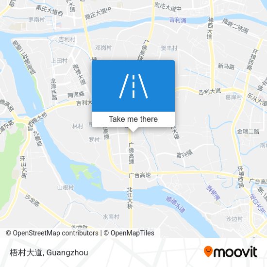 梧村大道 map