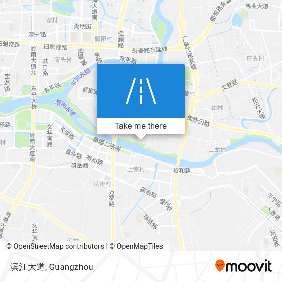 滨江大道 map