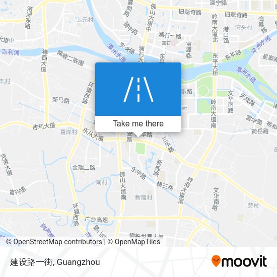建设路一街 map