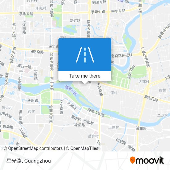 星光路 map