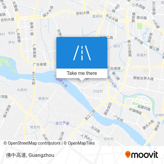 佛中高速 map