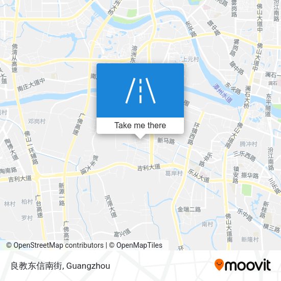 良教东信南街 map