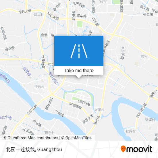 北围一连接线 map