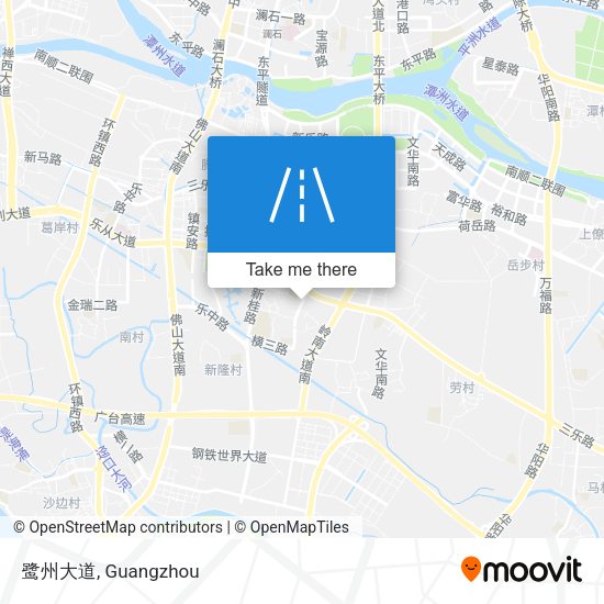 鹭州大道 map