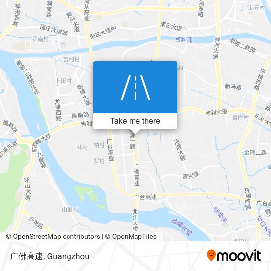 广佛高速 map