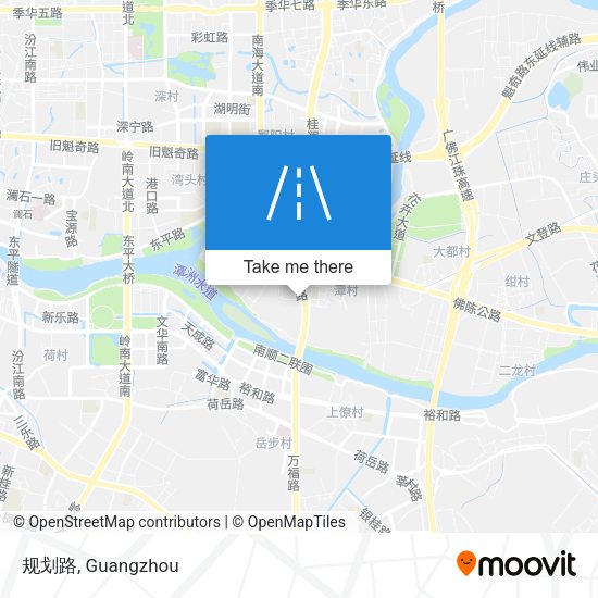 规划路 map