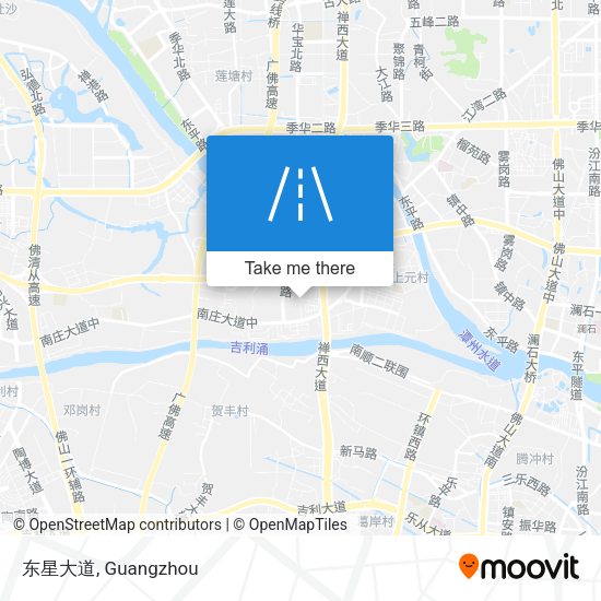 东星大道 map
