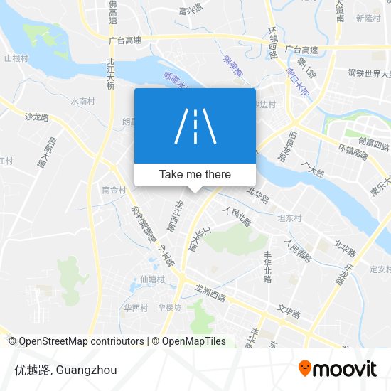 优越路 map