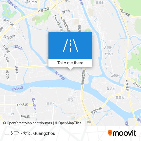 二支工业大道 map