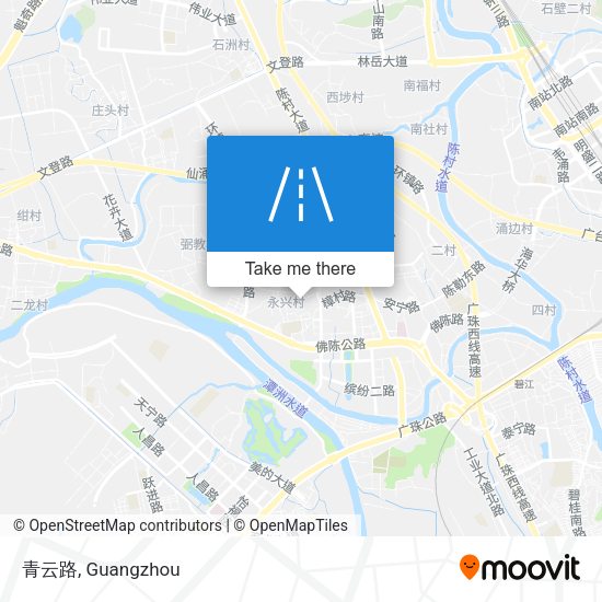 青云路 map