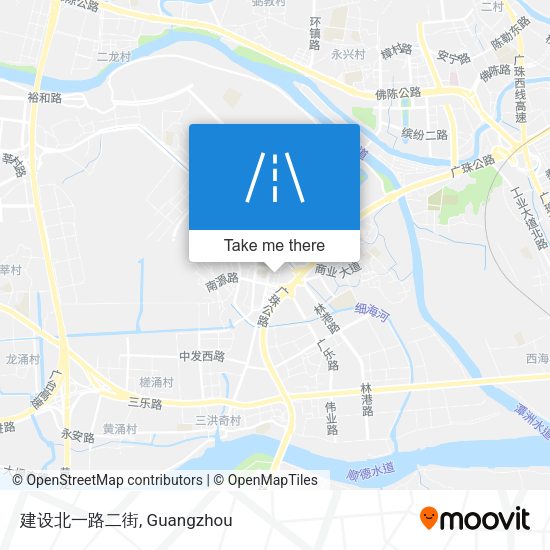 建设北一路二街 map