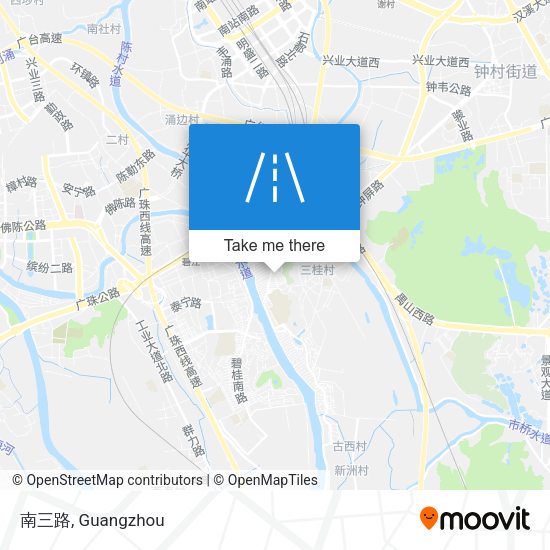 南三路 map
