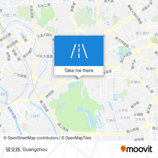 骏业路 map
