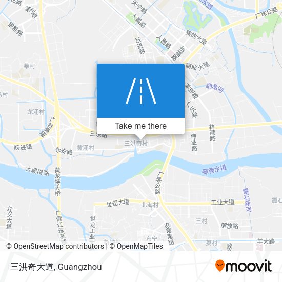 三洪奇大道 map