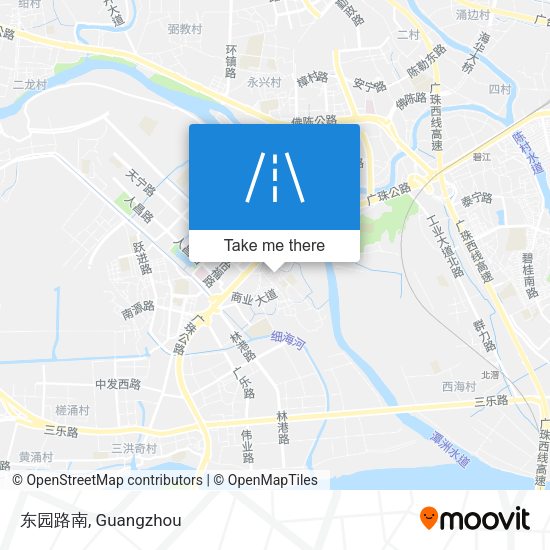 东园路南 map