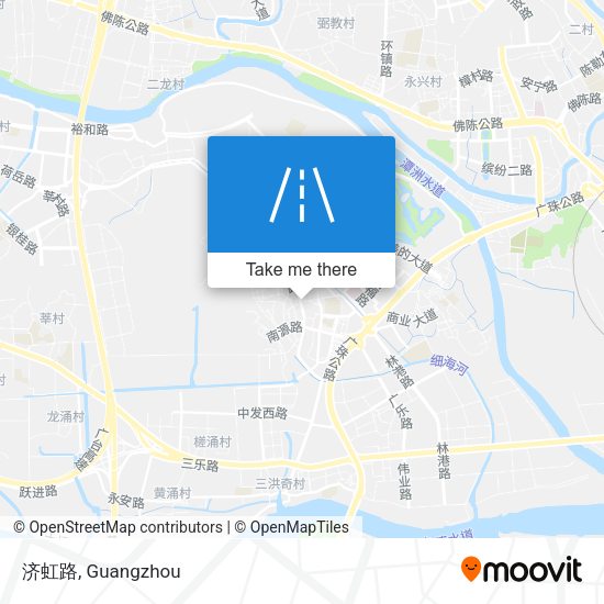 济虹路 map