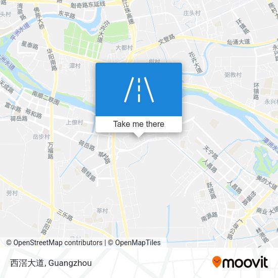 西滘大道 map