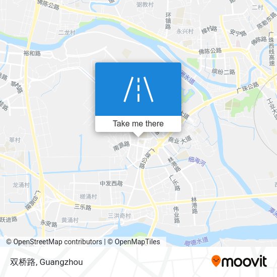 双桥路 map