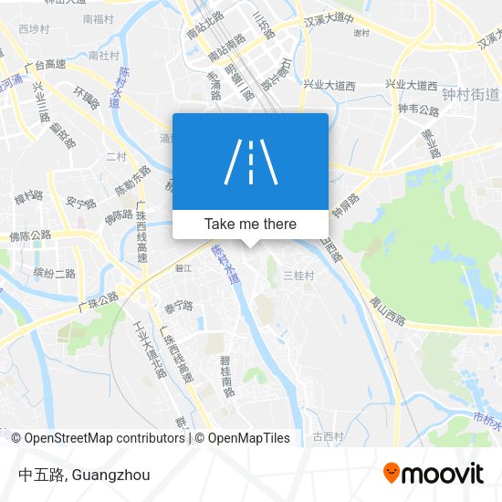 中五路 map