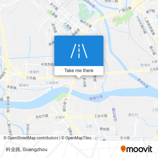 科业路 map