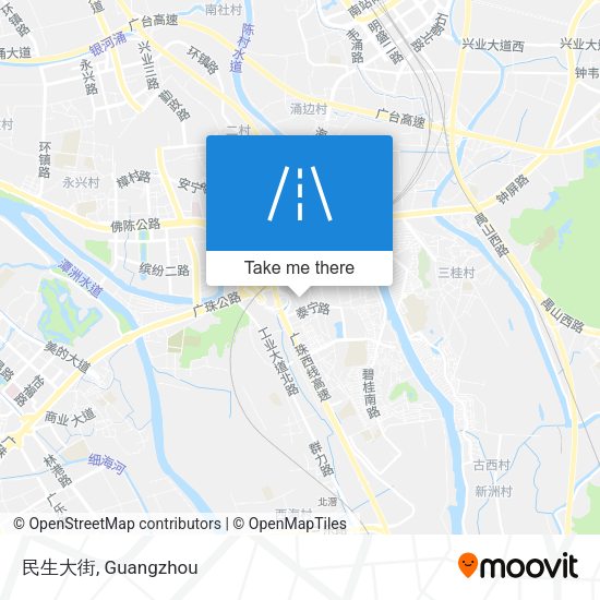 民生大街 map