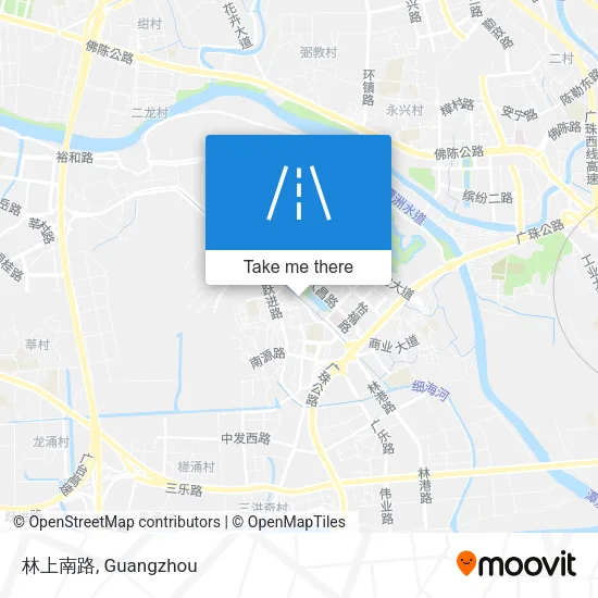 林上南路 map