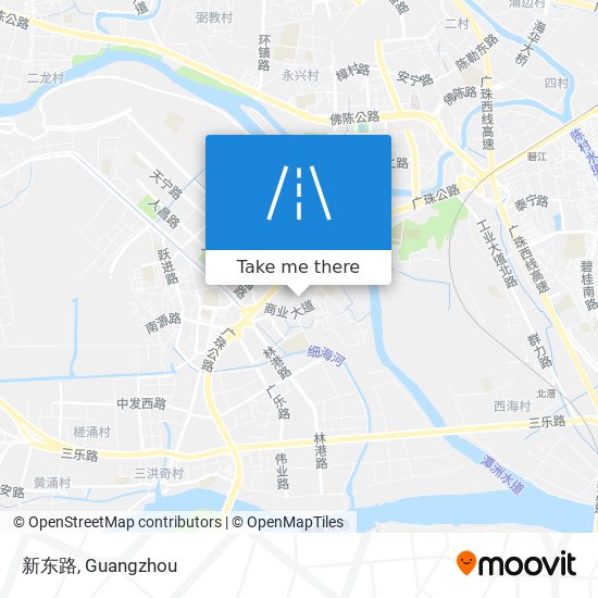 新东路 map