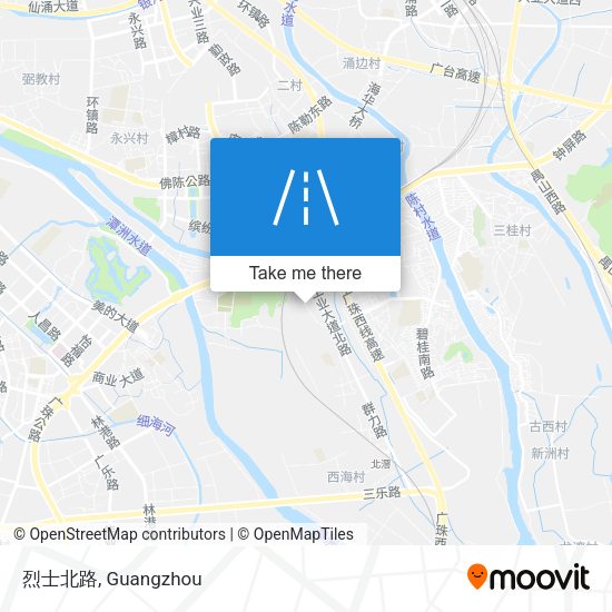 烈士北路 map