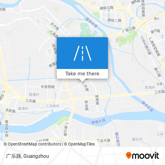 广乐路 map