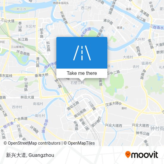 新兴大道 map