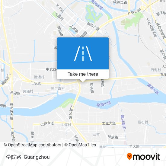 学院路 map