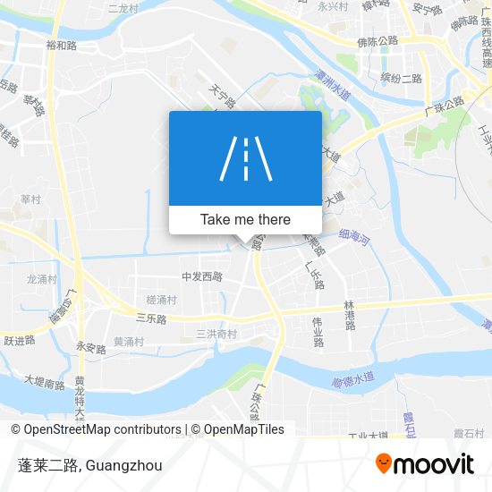蓬莱二路 map
