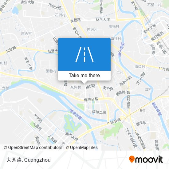 大园路 map
