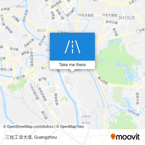 三桂工业大道 map